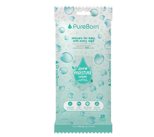 Pureborn - Moisture Water Wipes