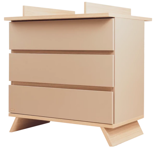 Faktum - Sienna 3-Drawer Nursery Dresser - Cappucino