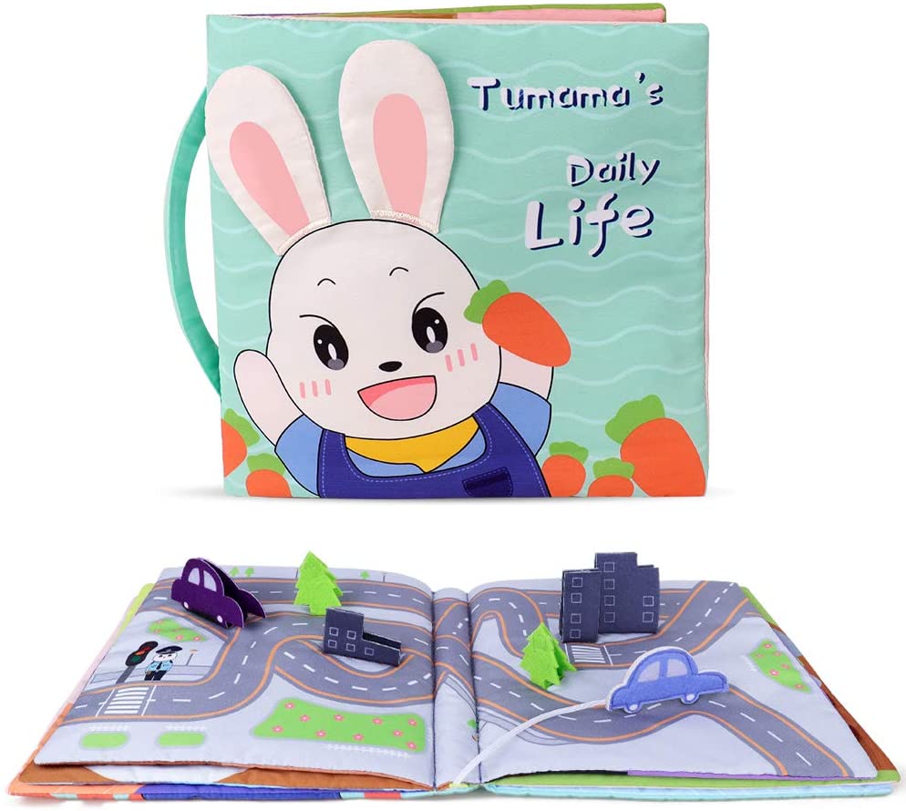 Tumama Kids - Quiet Cloth Book - Tumama Daily