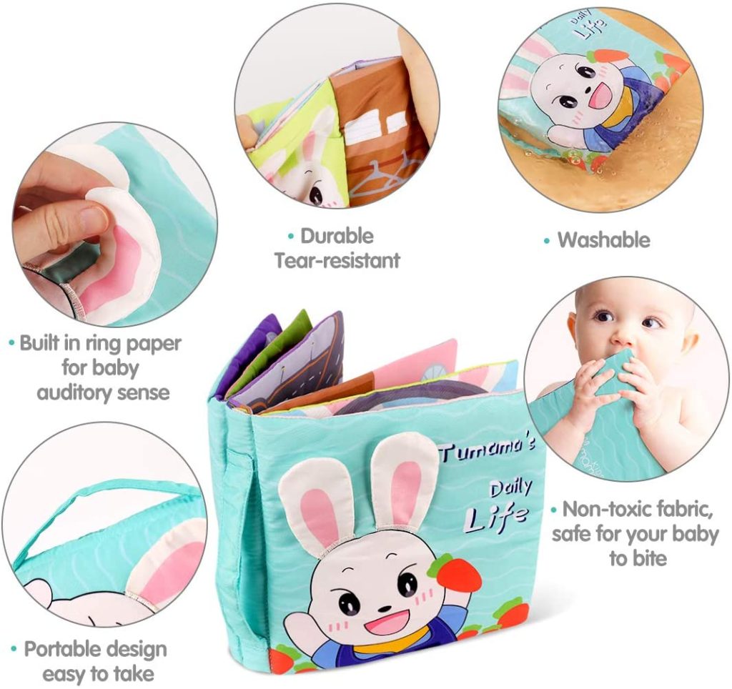 Tumama Kids - Quiet Cloth Book - Tumama Daily