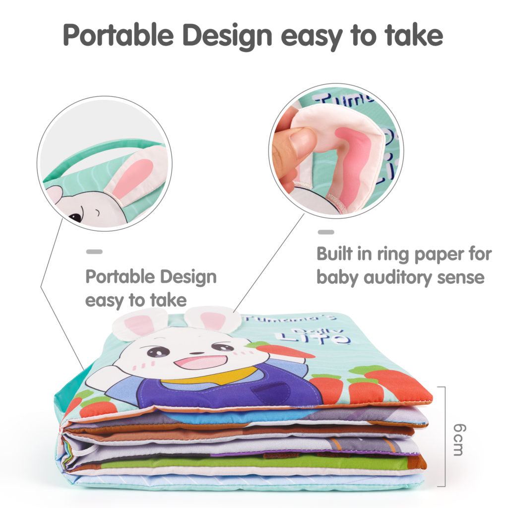 Tumama Kids - Quiet Cloth Book - Tumama Daily