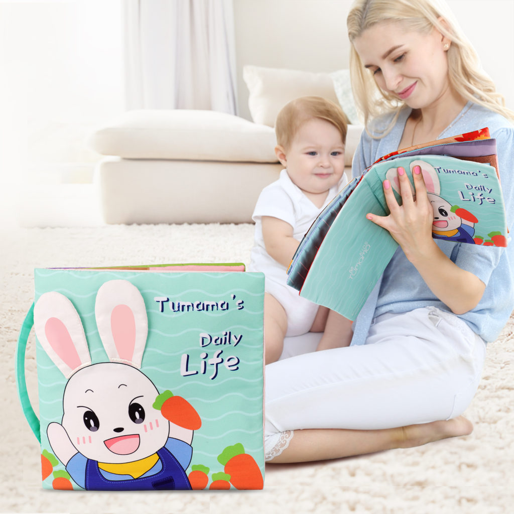 Tumama Kids - Quiet Cloth Book - Tumama Daily
