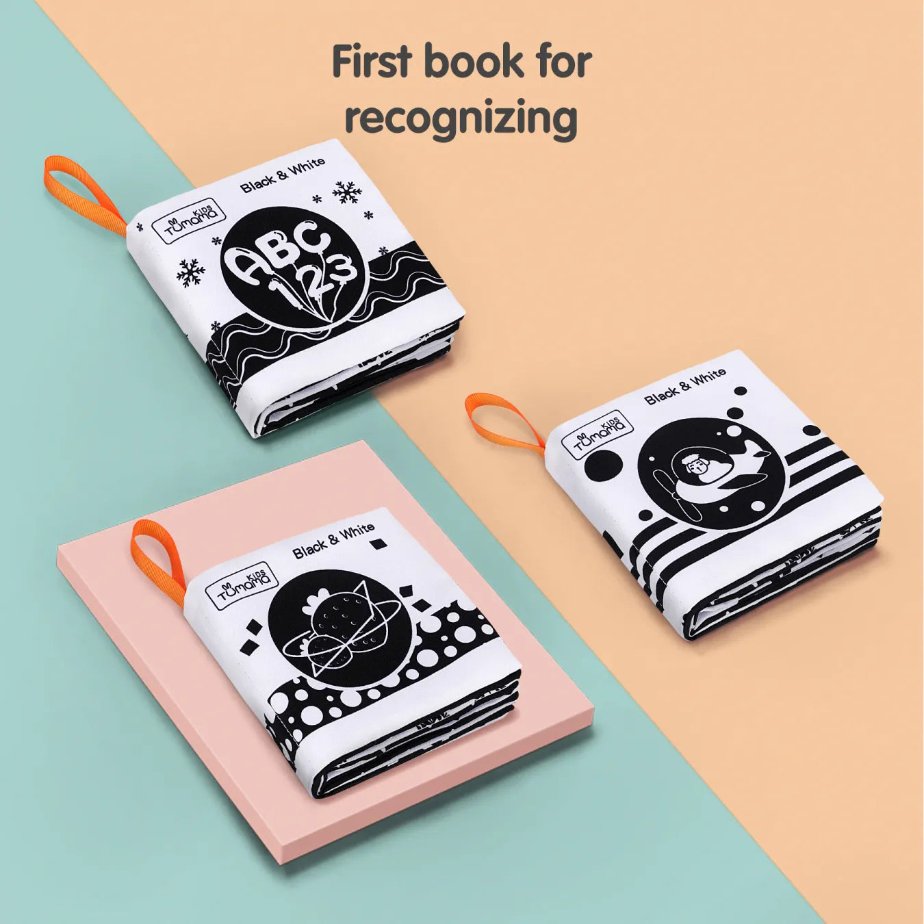 Tumama Kids - Closth Books Set - Black&White