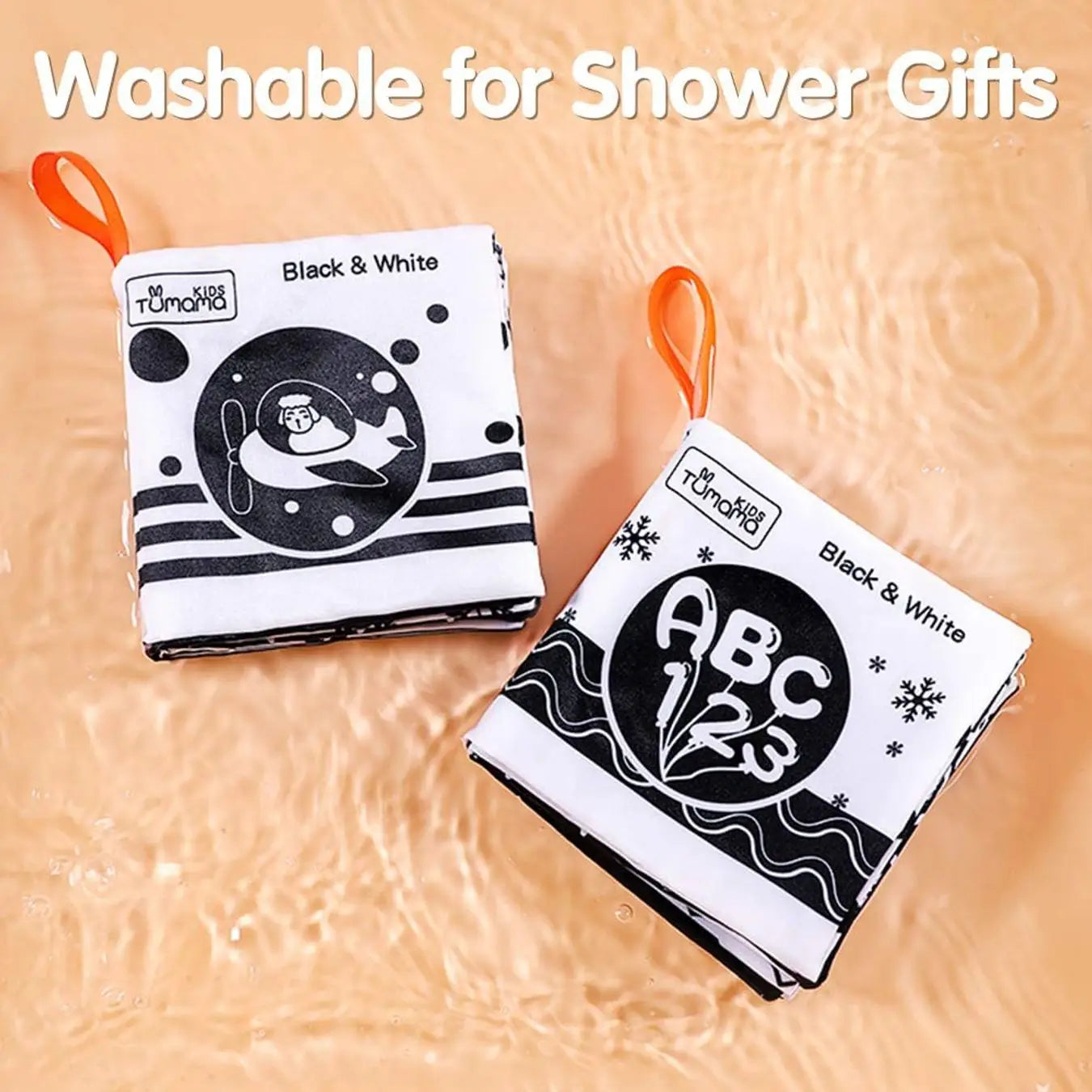 Tumama Kids - Closth Books Set - Black&White