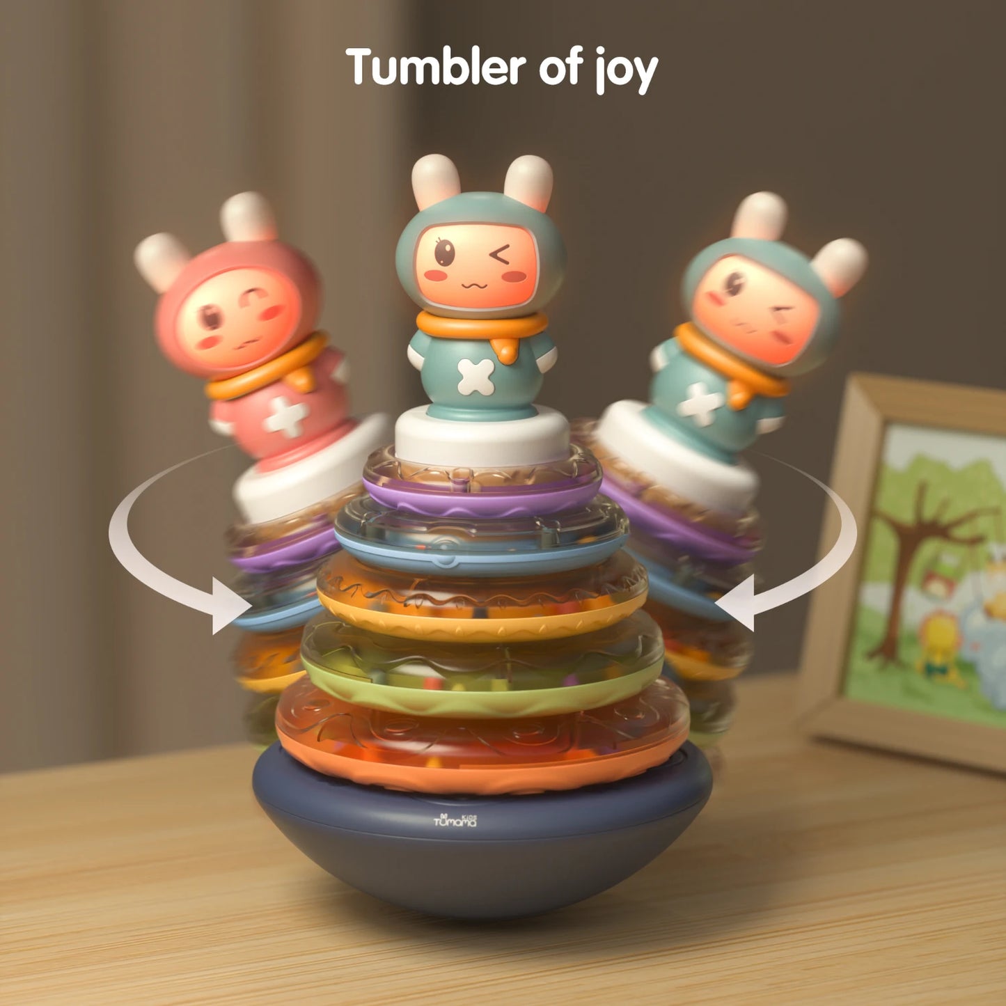 Tumama Kids - Roly-Poly Stacking Rings