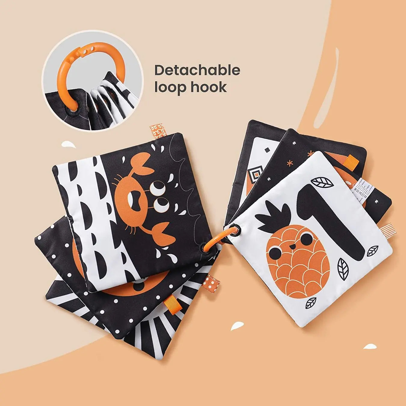 Tumama Kids - Mirror Set - Black&White - 4pcs - Newborn