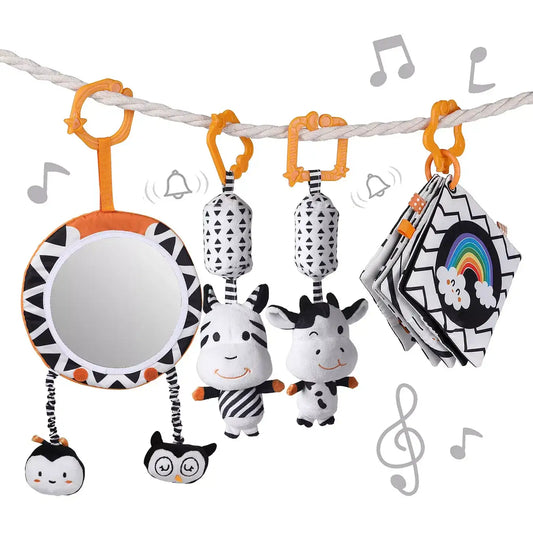 Tumama Kids - Mirror Set - Black&White - 4pcs - Newborn