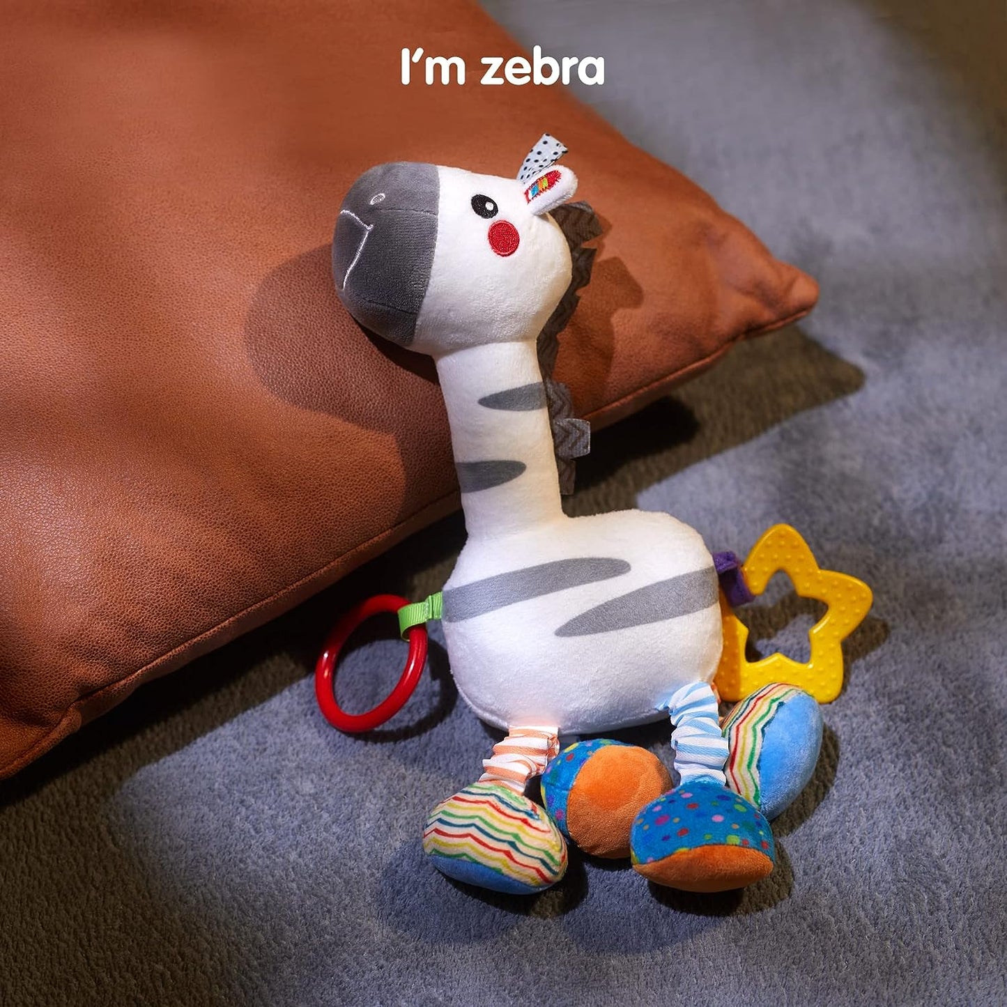 Tumama Kids - Hanging Rattle - Zebra