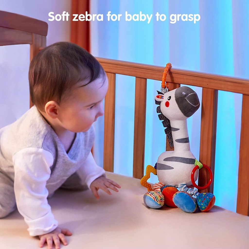 Tumama Kids - Hanging Rattle - Zebra