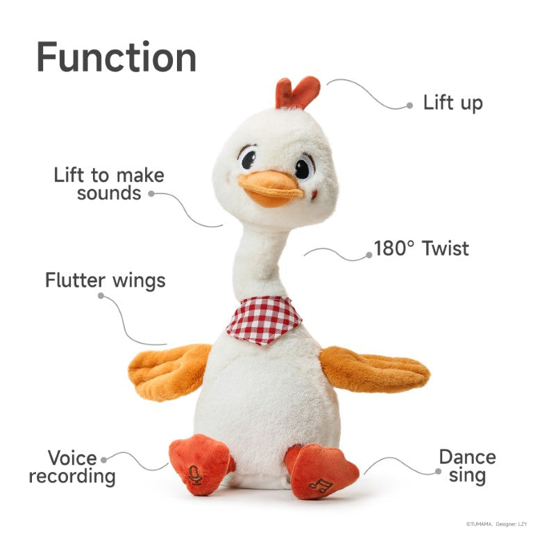 Tumama Kids - Dancing Singing Talking - Duck Toy