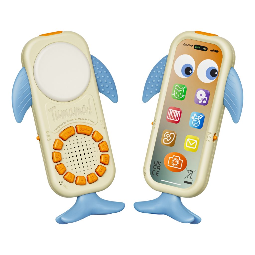 Tumama Kids - Rechargeable Remote Control & SmartPhone - Blue Whale