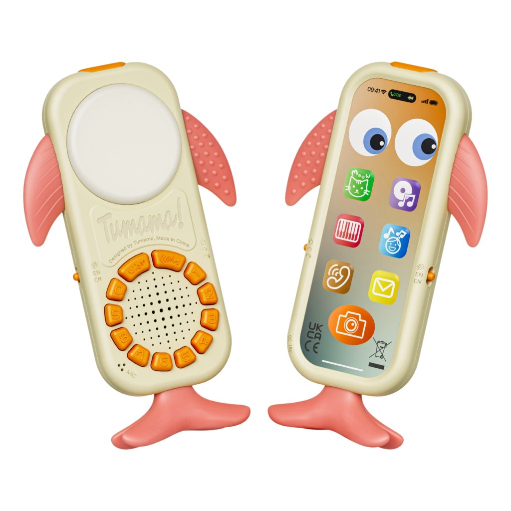 Tumama Kids - Rechargeable Remote Controle & Smartphone - 2in1 - Pink Whale