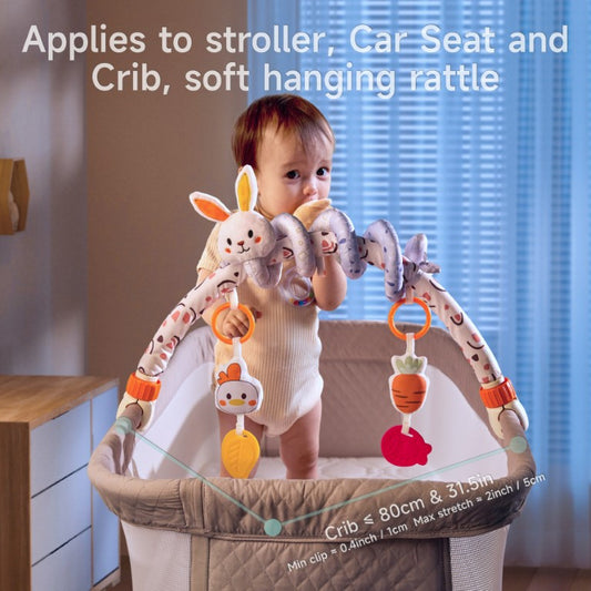 Tumama Kids - Bunny Baby Arch Toy & Spiral - 2in1