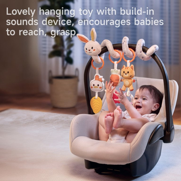 Tumama Kids - Bunny Baby Arch Toy & Spiral - 2in1