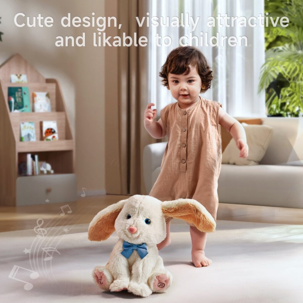 Tumama Kids - Animated Plush Bunny - Interactive Singing Toy