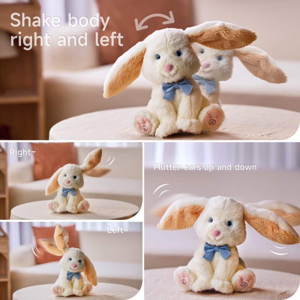 Tumama Kids - Animated Plush Bunny - Interactive Singing Toy