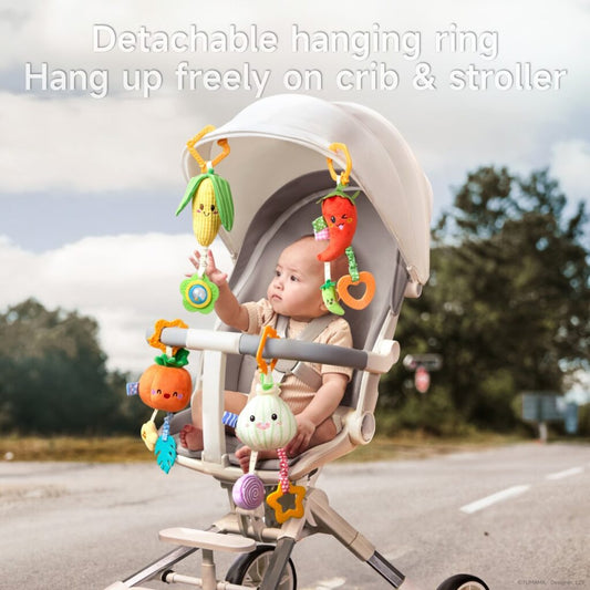 Tumama Kids - Fun Soft Vegetable - Hanging Rattle