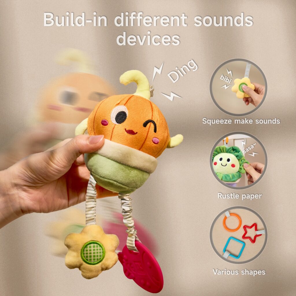 Tumama Kids - Potted Plant - Baby Handing Rattle