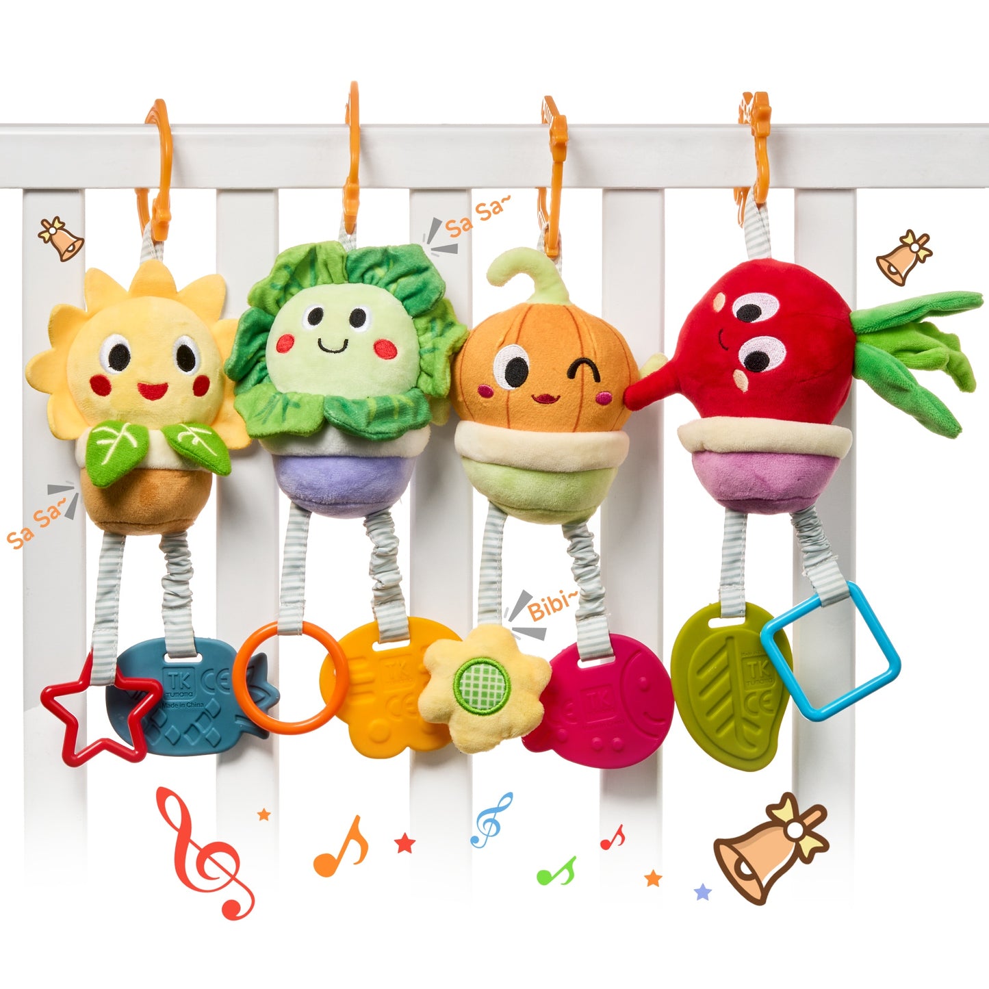 Tumama Kids - Potted Plant - Baby Handing Rattle