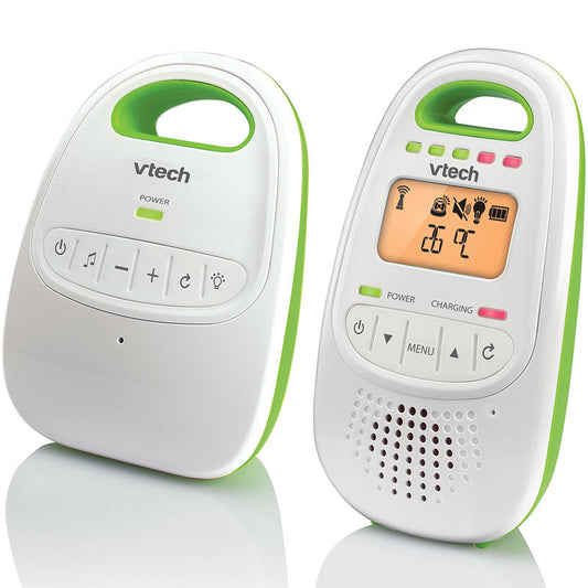 Vtech Digital Audio Baby Monitor With LCD -White/Green
