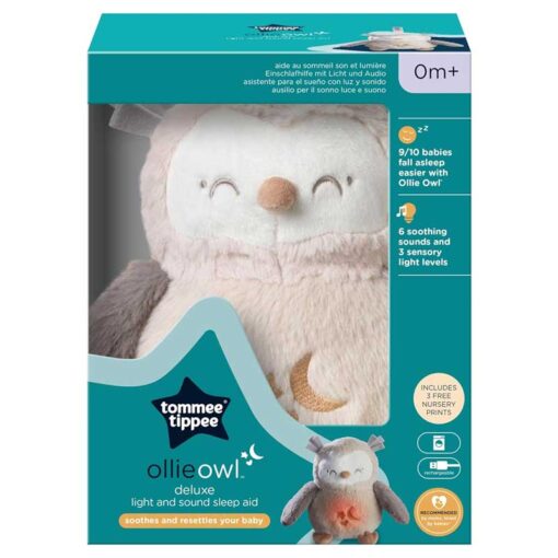 Tommee Tippee OllieOwl Deluxe Sound and
Light Sleep Aid