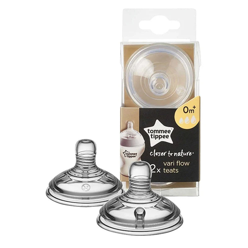 (TOMMEE TIPPEE) TT CTN 2X VARI FLOW TEATS AL AR