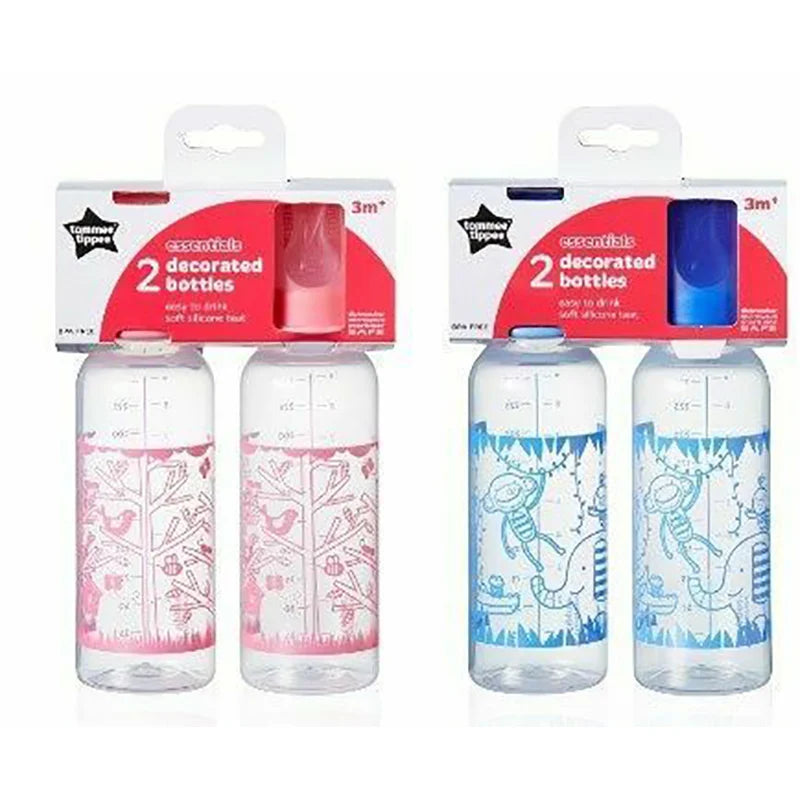 (TOMMEE TIPPEE) TT ESS 2X 250ML SN DEC BOTTLE