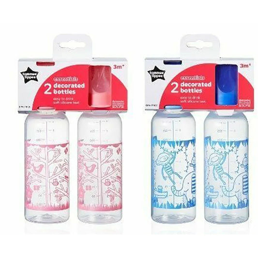 (TOMMEE TIPPEE) TT ESS 2X 250ML SN DEC BOTTLE
