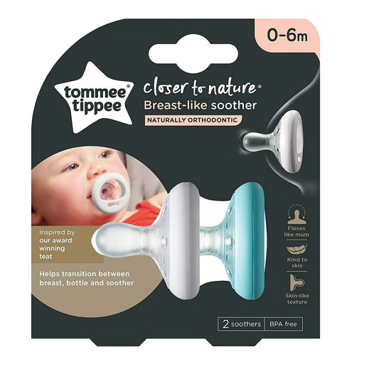 (TOMMEE TIPPEE) TT CTN 2X 0-6M BL STHR AL