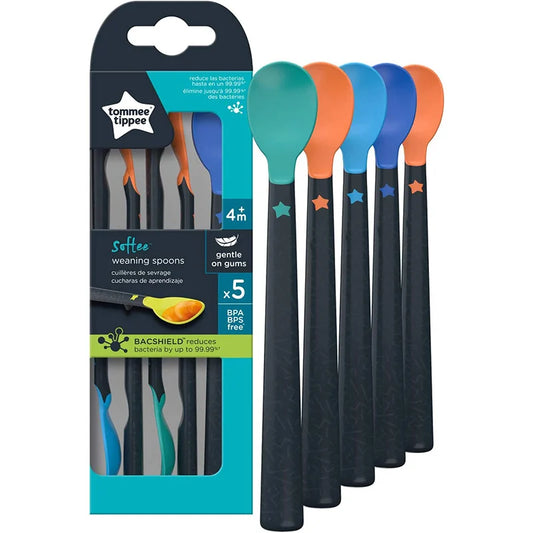 (TOMMEE TIPPEE) TT 5X SOFTEE WEANING SPOON UK/AR
