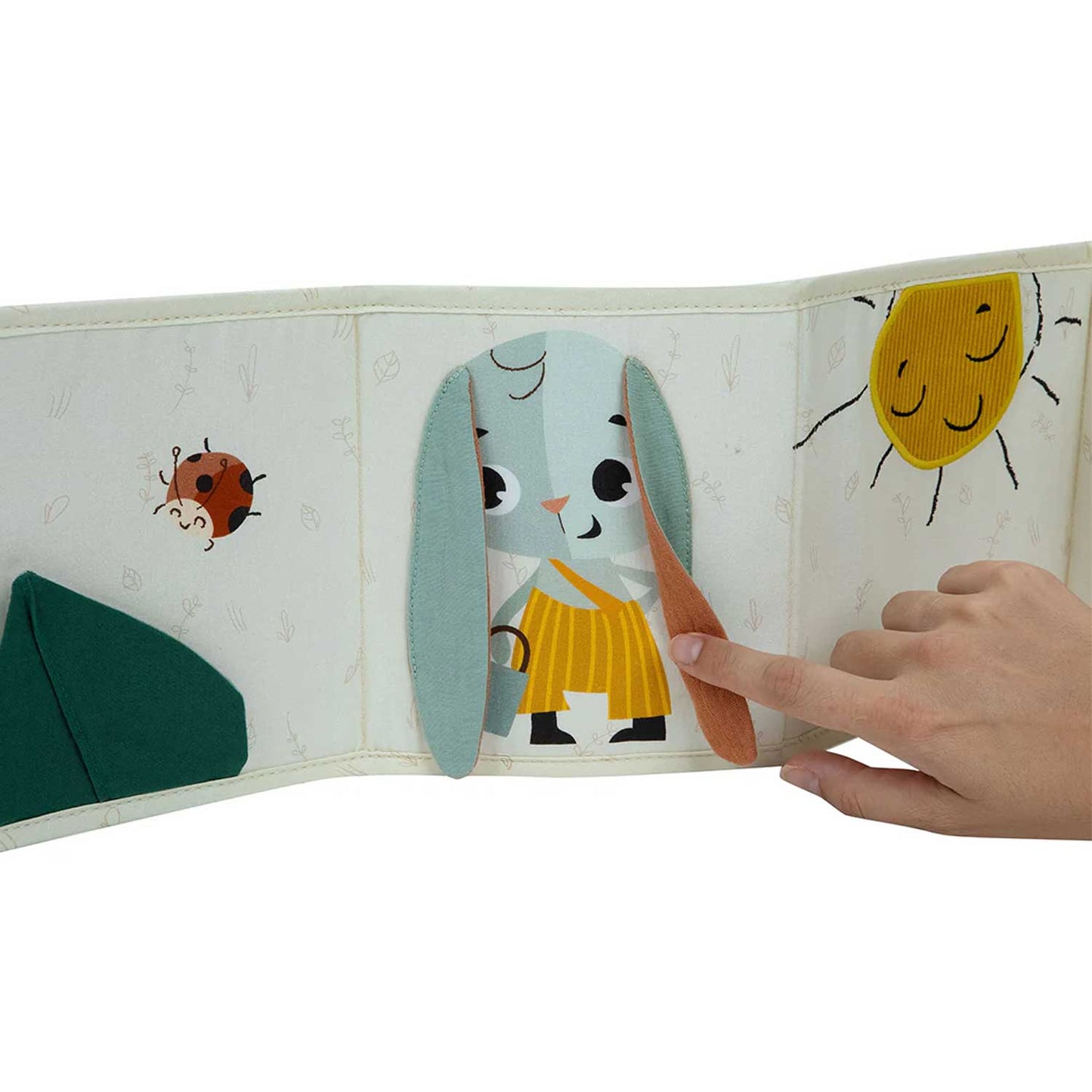 Tiny Love Double Sided Fabric Book -
Garden of Adventures
