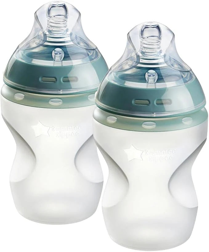 Tommee Tippee - Silicone Bottle Nature Start - 2x260ML