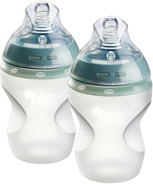 Tommee Tippee - Silicone Bottle Nature Start - 2x260ML