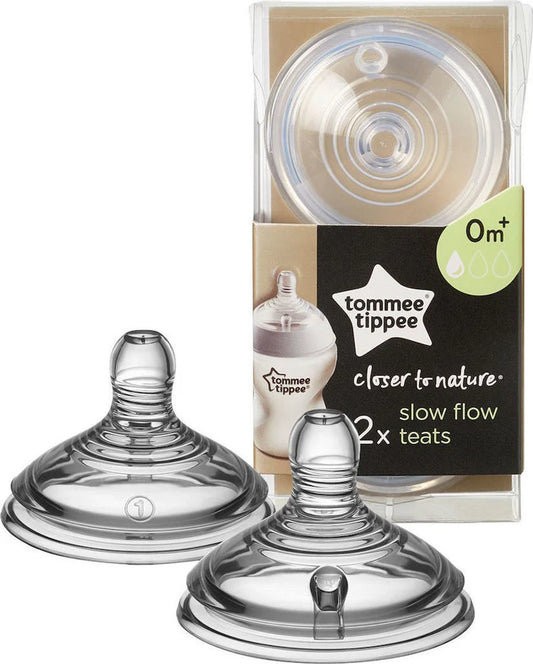 Tommee Tippee - Slow Flow Teat - 2pcs