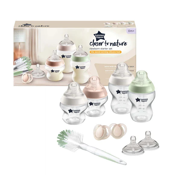 Tommee Tippee - Newborn Starter Set - Slow And Medium Flow