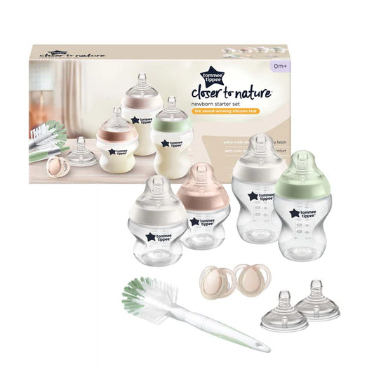 Tommee Tippee - Newborn Starter Set - Slow And Medium Flow