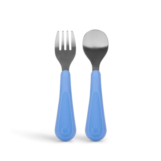 Ubbi - STT Cutlery 1Fork , 1Spoon - Polaris