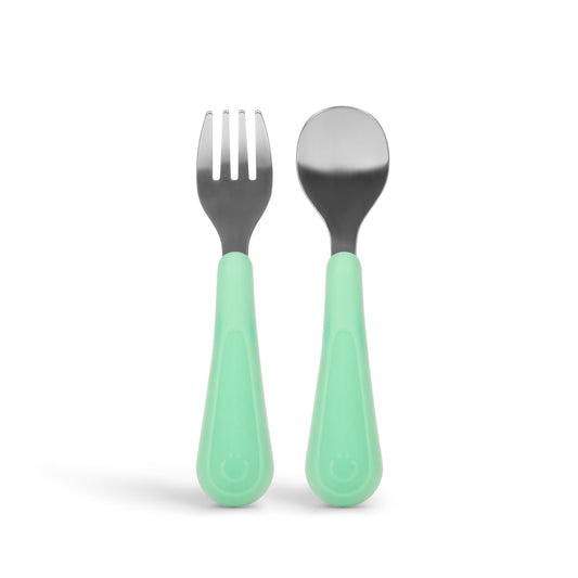Ubbi - STT Cutlery 1Fork , 1Spoon - Polaris