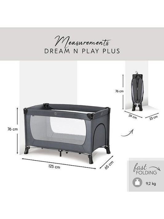 Hauck Dream N Play Plus - Grey