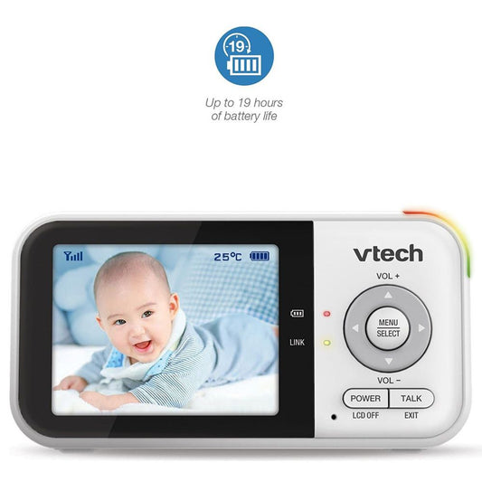 Vtech 2.8 Inch 270P Fix Cam Video Monitor With Night Light –800MAH Battery