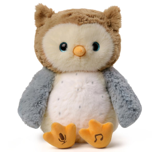 Tumama Kids - Interactive Plush Owl Toy - "Kiss Me,Hug Me"