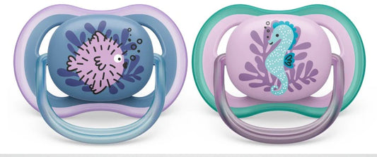 Avent - Ultra Air - Fish/Seahorse - 6-18m - Girl