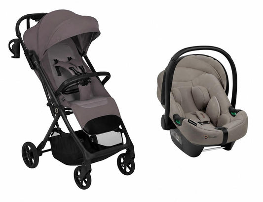 Lionelo - Tansi - Stroller+Car Seat - Beige Taupe
