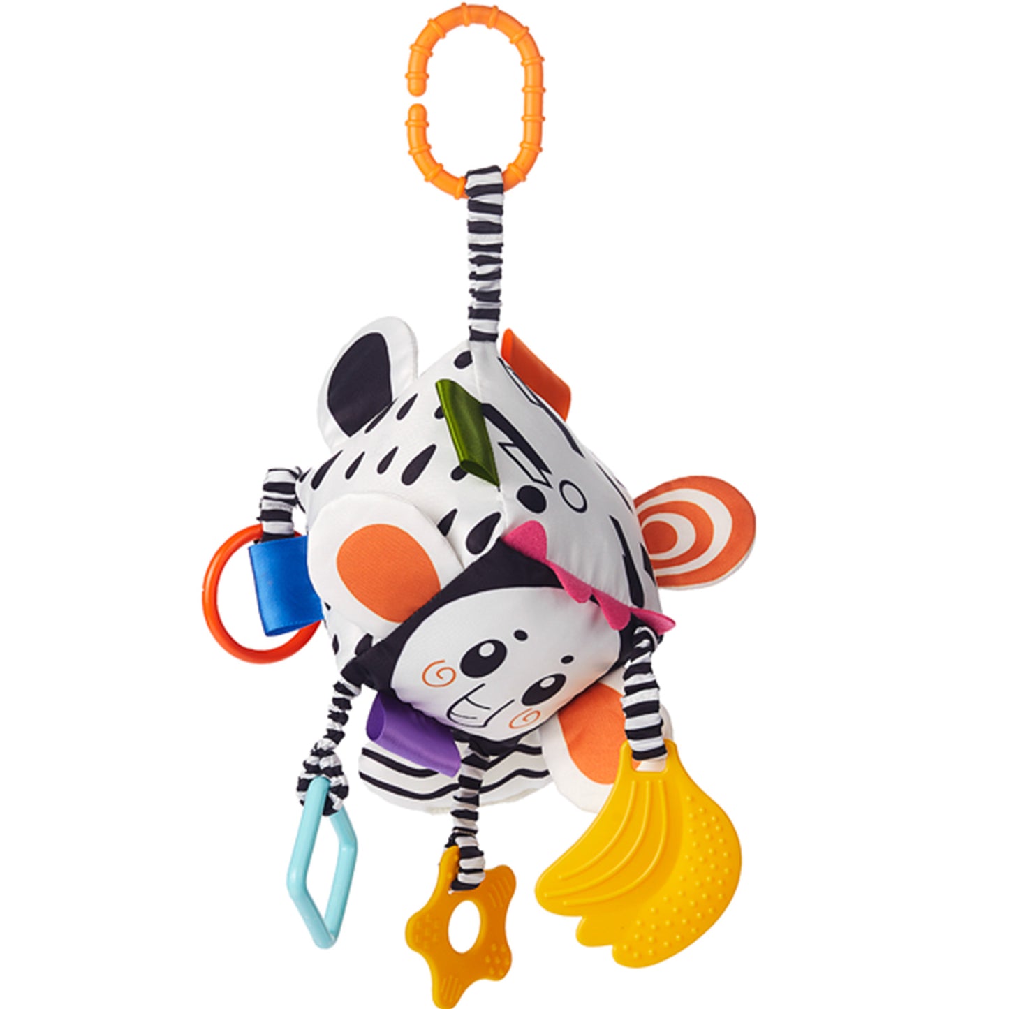 Tumama Kids - Cube Hanging Rattle - Black And White