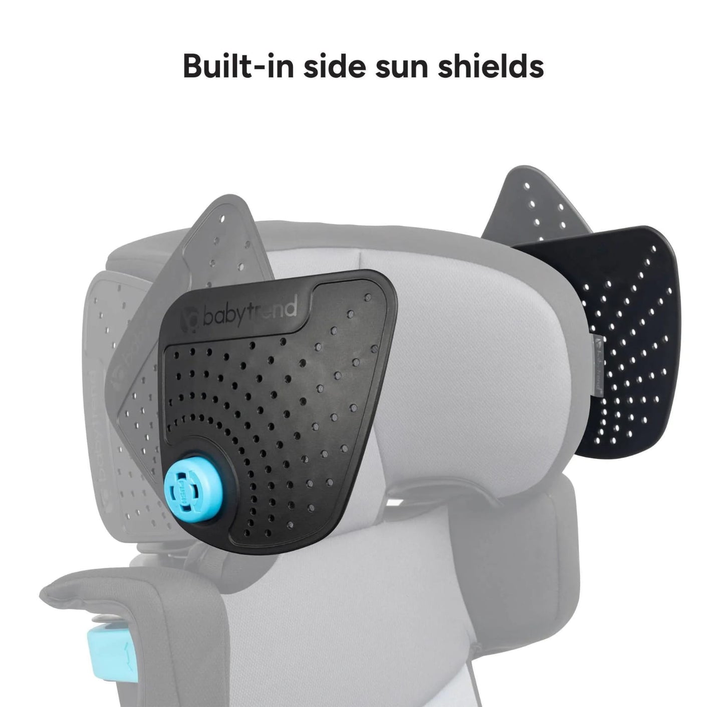 BabyTrend - Protect  Slim Plus Booster -  Cosmic Grey