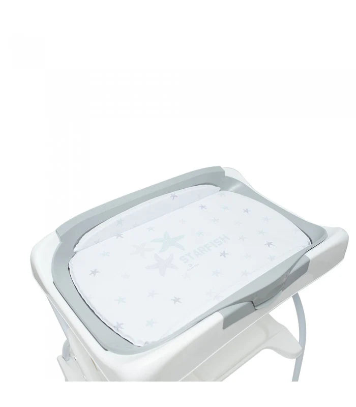 Olmitos - Bath Hub With Changing Table Starfish - Non Slip - Foldable