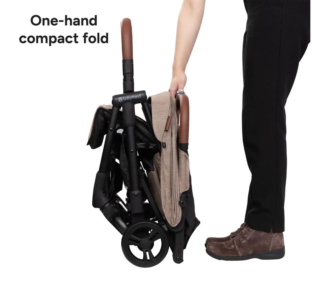Babytrend - York Compact Travel System - With Ez Lift  Pro Car Seat - Cosmic Brown