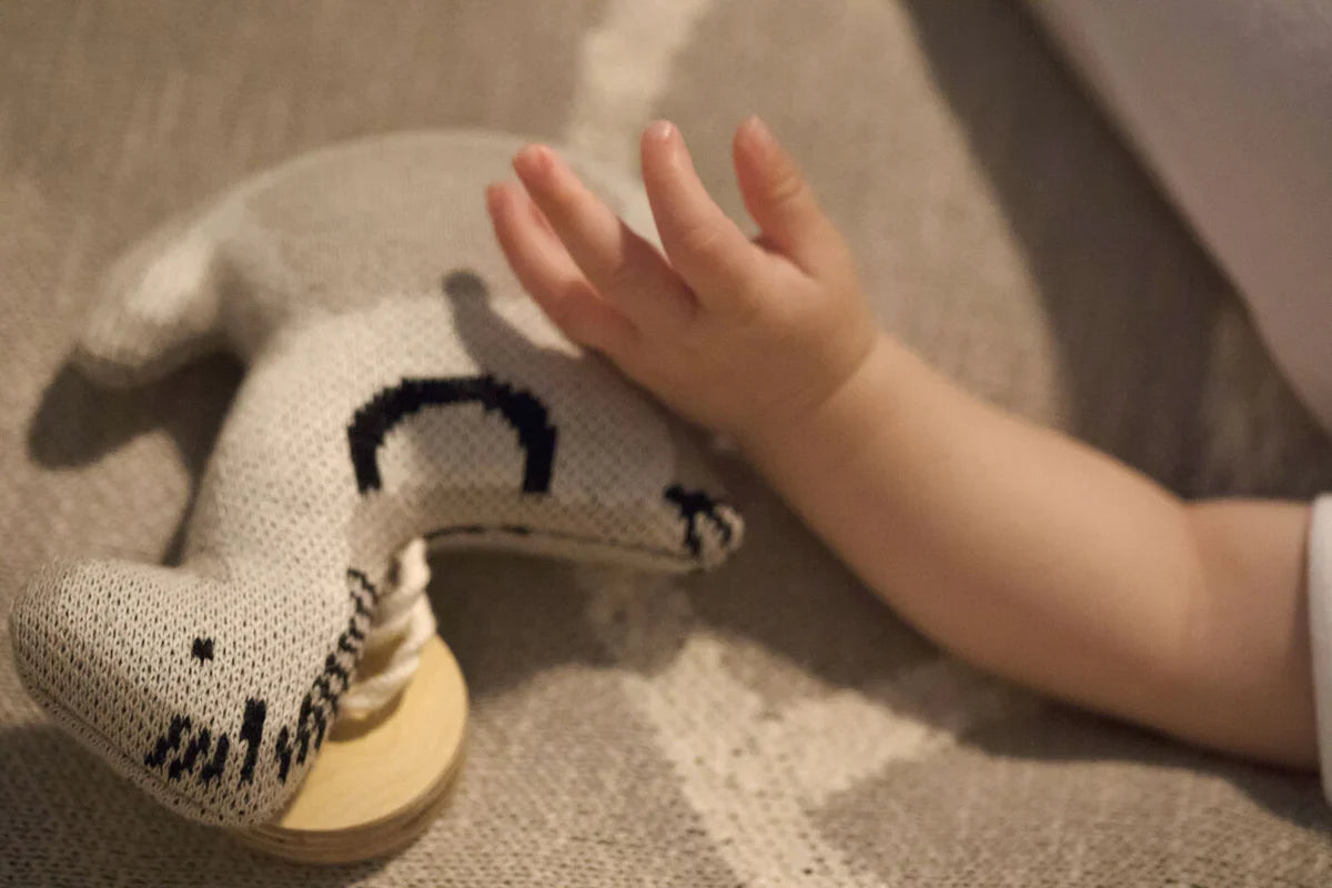 Quax Tipi Activity Arch Jungle Playmat With Knitted Toys