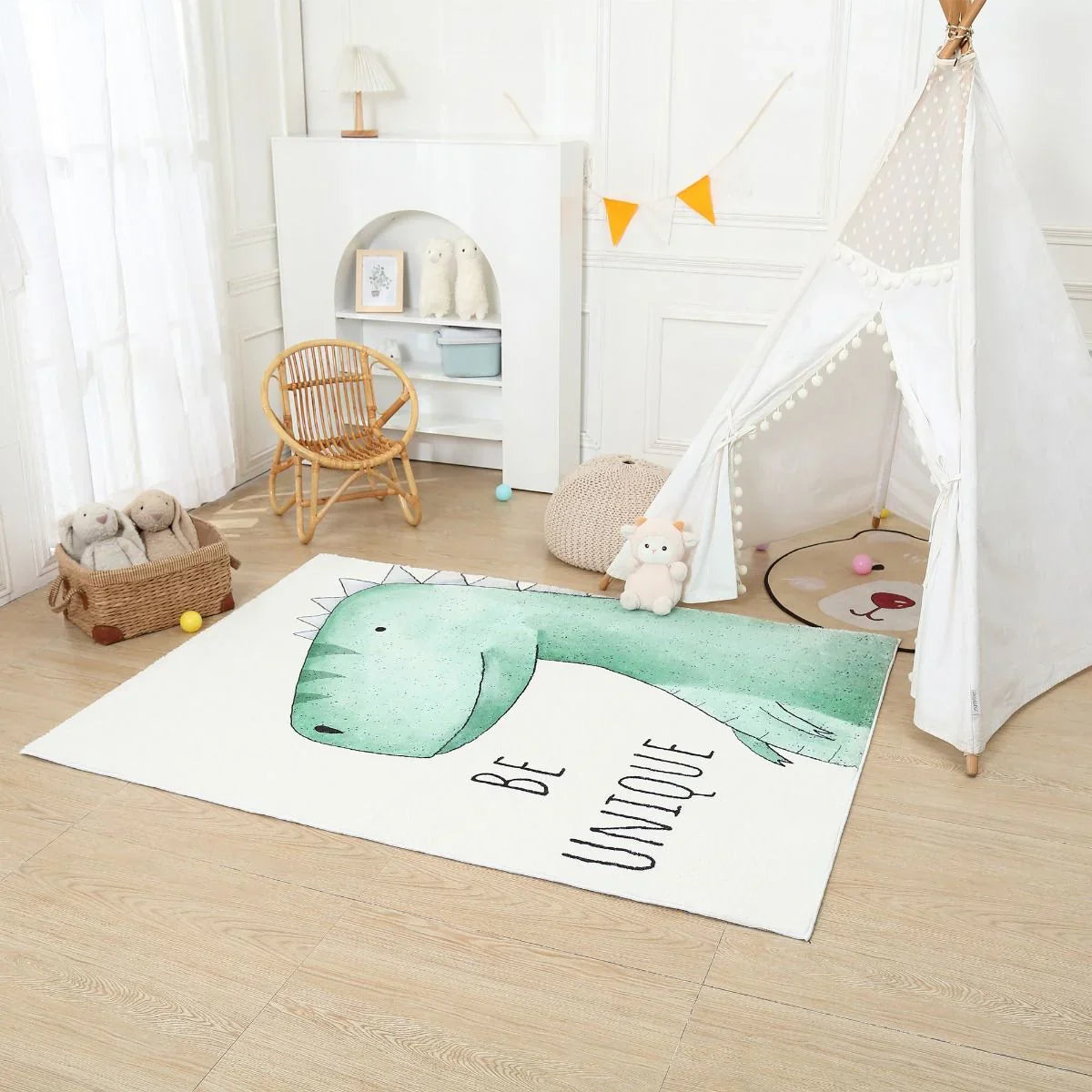 Baby Cashmere Rug 120x160 Unique Crocodile Kids Décor