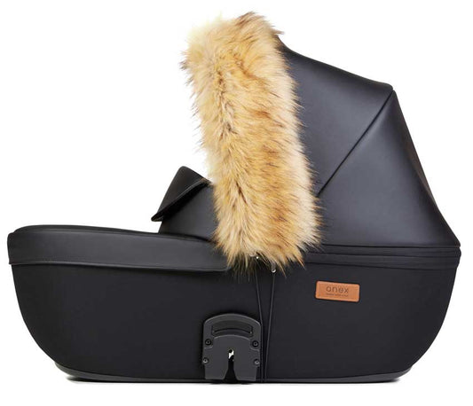 ANEX FUR HOOD BROWN